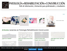 Tablet Screenshot of patologiasconstruccion.net